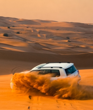 Home morning desert safari